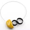 Collier Stella en céramique pour femme couleur soleil