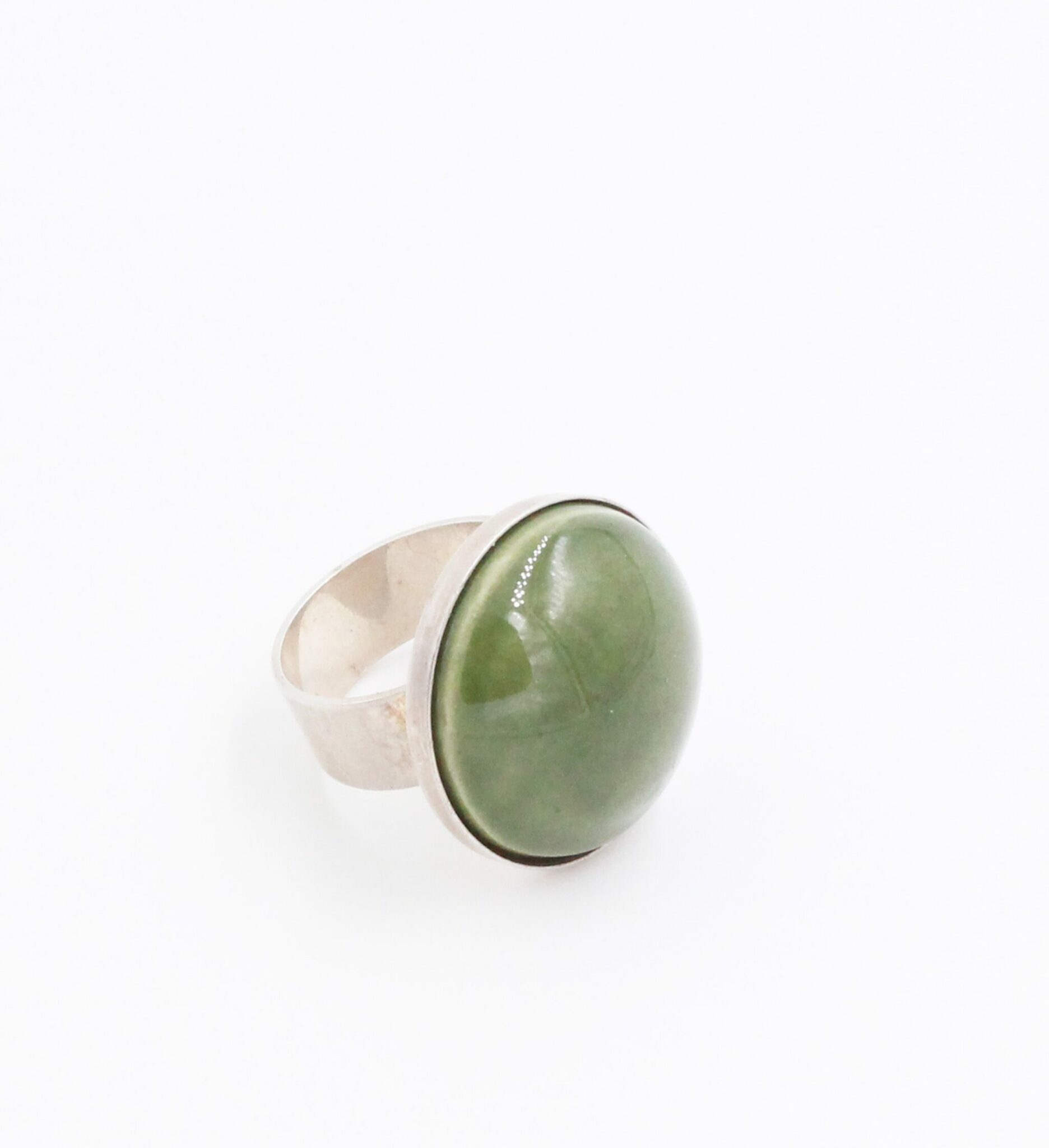 Bague 'bulle' unie