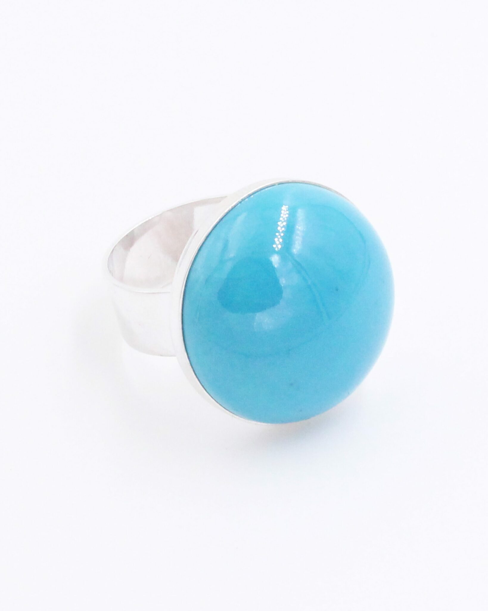 Bague 'bulle' unie