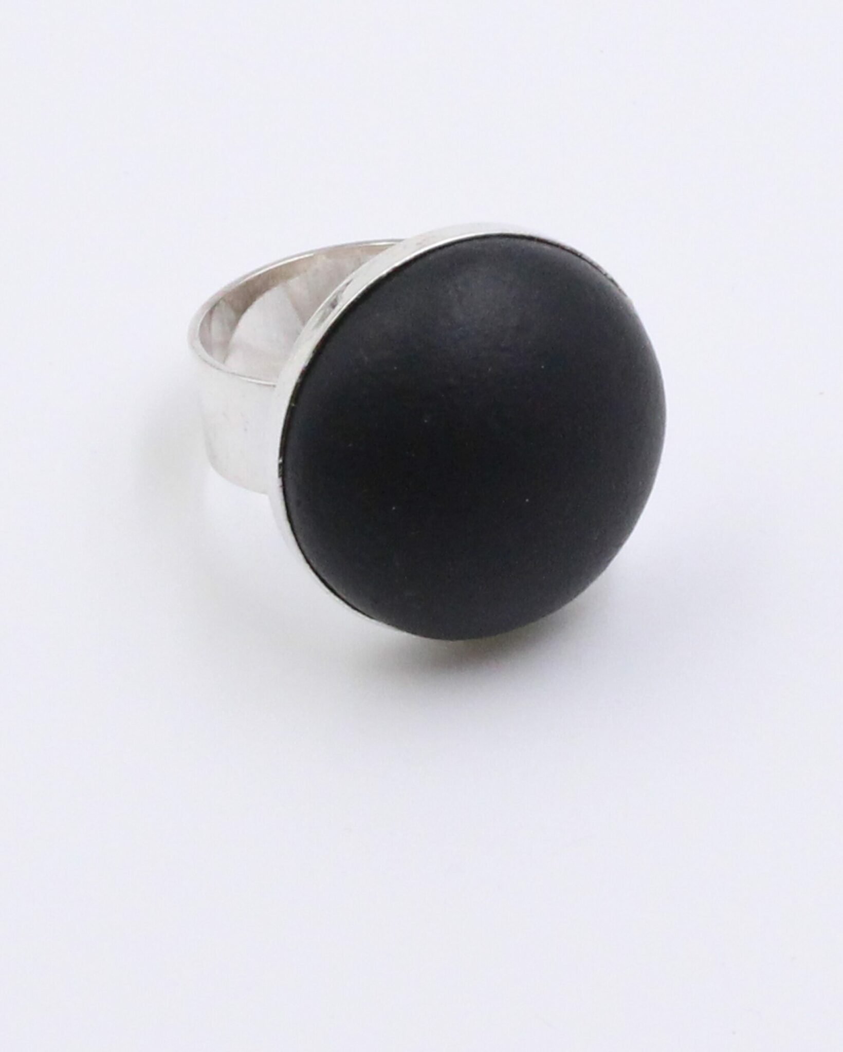 Bague 'bulle' unie